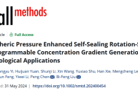 华中科技大学刘笔锋教授：具有可编程浓度梯度生成功能的大气压增强自密封旋转滑动芯片，开启微生物检测新篇章