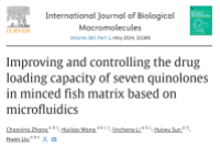 中国水产科学研究院刘欢研究员团队：基于微流控技术提高和控制鱼糜基质中七种喹诺酮类药物的载药量